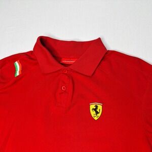 Ferrari Official Licensed‎ Product Kimi Raikkonen Red Polo Shirt